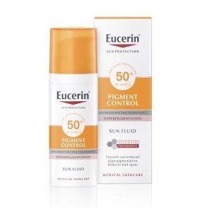 Crema de fata SPF50+ Sun Protection Pigment Control, 50ml, Eucerin
