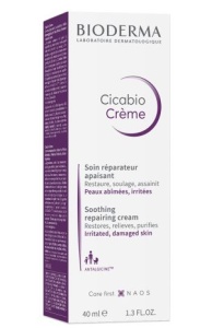 Crema hidratanta pentru iritatii si leziuni Cicabio Creme, 40ml, Bioderma - Img 2