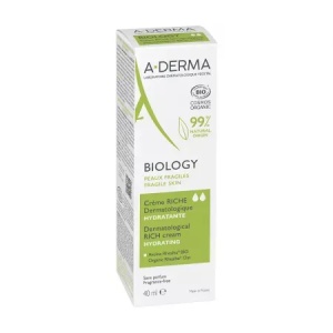 Crema hidratanta Riche Biology, 40ml, A-Derma