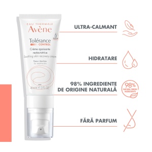 Crema pentru pielea hipersensibila Tolerance Control, 40ml, Avene - Img 2