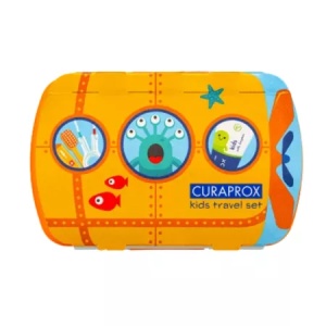 CURAPROX Travel set Kids galben