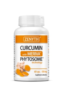 Curcumin cu Meriva 500mg, 60 capsule, Zenyth