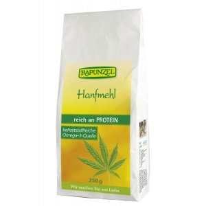 Faina de canepa bio, 250g, Rapunzel
