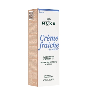 Fluid hidratant cu efect matifiant 48h pentru ten mixt Fraiche de Beaute, 50ml, NUXE - Img 2