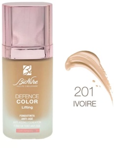 Fond de ten lichid cu efect de lifting Defence Color Anti-Age, 201 Ivoire, 30ml, Bionike