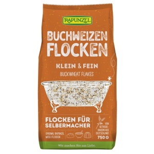 Fulgi mici de hrisca integrali Eco, 750g, Rapunzel