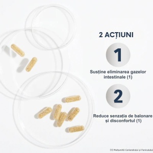 Gaz & Balonare BIO , 30 capsule, Santarome - Img 3