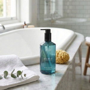 Gel de duș Sea Kelp, flacon pentru curățare revigorantă a corpului