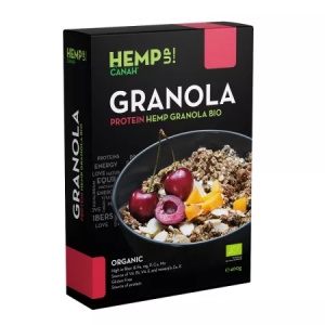 Granola Bio Protein Hemp, 400g, Canah