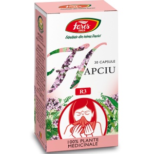 Hapciu raceala si gripa, R3, 30 capsule, Fares - Img 2