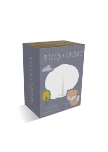 iFamily Vulpe roz in cutie cadou 18cm - Img 3
