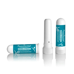 Inhalator nazal Aroma Stress cu 5 uleiuri esentiale, 1ml, Puressential - Img 2