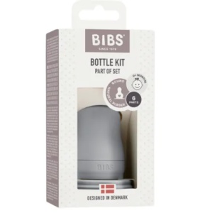 Kit pentru biberon 0luni+ Cloud, tetina latex flux lent, 5015223, Bibs - Img 2