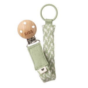 Lantisor suzeta Pacifier Clip Sage-Ivory 9401104, Bibs