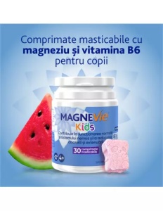 MagneVie Kids, 30 comprimate masticabile, Opella - Img 3