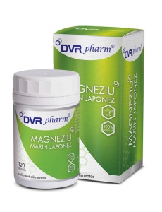Magneziu marin japonez, 120cps, DVR Pharm