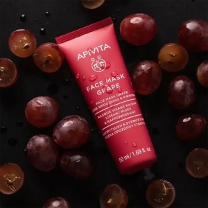 Masca antirid cu ulei de struguri, 50ml, Apivita - Img 2