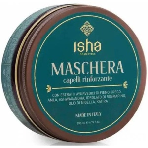 Masca pentru intarirea parului cu extracte ayurvedice, 200ml, Isha