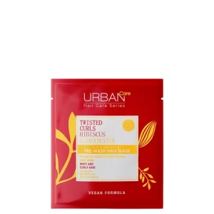 Masca pentru par ondulat si cret pre-samponare cu Hibiscus si Unt de Shea, 50ml, Urban Care