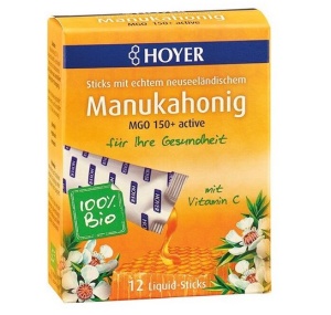 Miere de Manuka in doze MGO +150 , 12 x 8 g, Hoyer