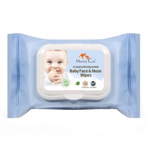 Mommy Care Baby servetele biodegradabile fata si nas, 24 buc