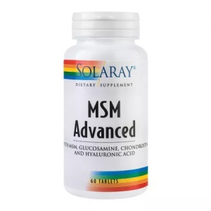 MSM Advanced, 60 tablete, Solaray - Img 1