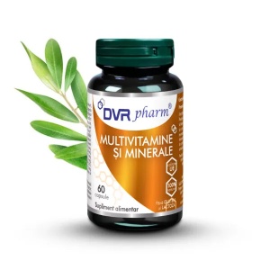 Multivitamine si Minerale, 60 capsule, DVR Pharm