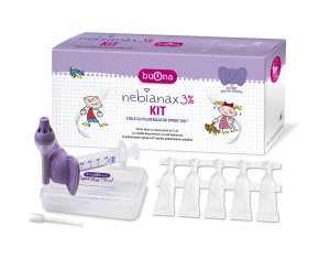 Nebianax 3% KIT Fiole cu pulverizator Spray-Sol, 20 fiole , 5ml