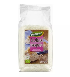 Nuca de cocos razuita bio, 250g, Dennree