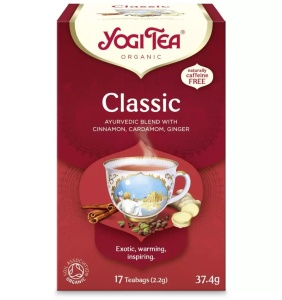 Pachet Ceai bio Classic, 17 plicuri + cana termos, Yogi Tea - Img 2