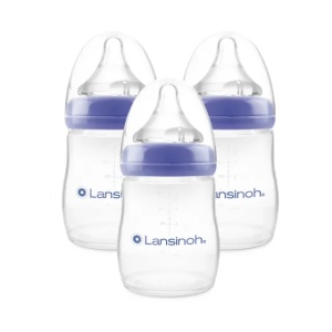 Pachet promo biberon 160ml, 3 bucati, Lansinoh