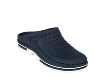 Papuci medicali autoclavabili Wock CLOG 03, marimea 35/36, navy blue/alb, talpic polimeric - Img 2