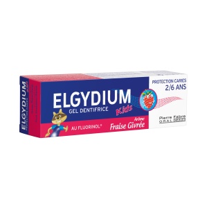 Pasta dinti capsuni, kids 2-6ani, 50ml, Elgydium