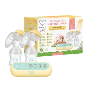 Pompa de san electrica dubla 3 in 1, D262, EasyCare Baby - Img 3