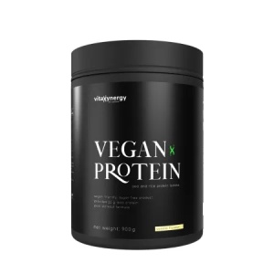 Proteina vegana cu aroma de vanilie, 900g, VitaXynergy