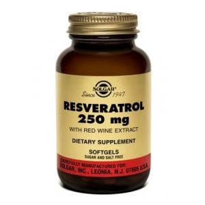 Resveratrol 250mg, 30 capsule, SOLGAR - Img 2