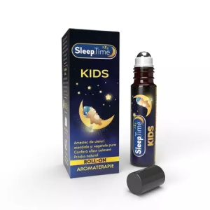 Roll-on aromaterapie Sleep Time Kids, 10ml, Justin Pharma