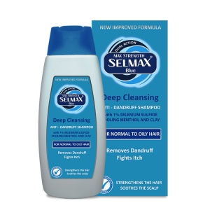 Sampon antimatreata pentru par normal si gras Selmax Blue, 200ml, Advantis