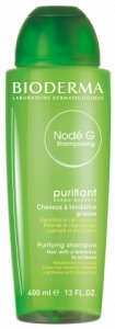 Sampon purifiant pentru par gras Node G, 400 ml, Bioderma