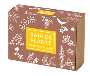 Sapun natural cu musetel si scumpie, 100g, Baia de Plante - Img 2