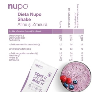 Shake Dieta, pulbere, 12 plicuri, Nupo - Img 4