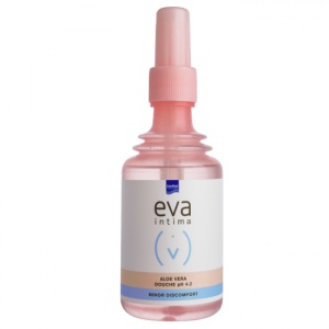 Solutie de curatare vaginala cu efect hidratant Eva Intima Aloe Vera Douche pH 4.2, 147 ml, Intermed