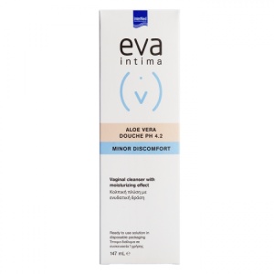 Solutie de curatare vaginala cu efect hidratant Eva Intima Aloe Vera Douche pH 4.2, 147 ml, Intermed - Img 2