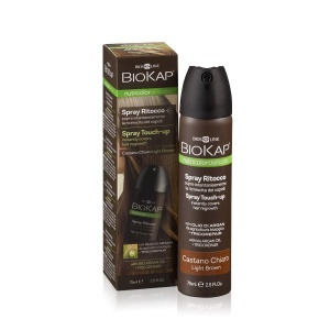 Spray colorant Nutricolor Delicato, Castaniu Deschis, 75 ml, Biokap