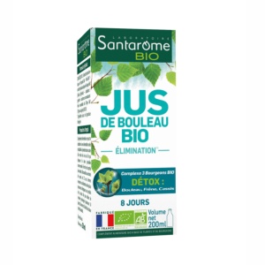 Suc de mesteacan Bio 200ml, Santarome
