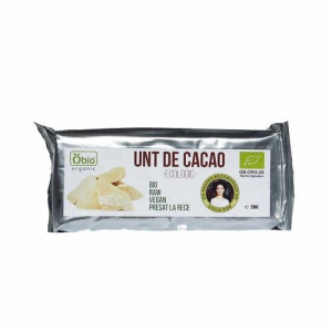 Unt de cacao raw eco, 250g, OBio