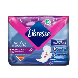 Absorbante Maxi Goodnight, 10 bucati, Libresse