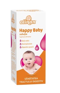Alinan Happy Baby, solutie anticolici, 20ml, Fiterman