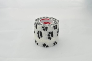 Bandaj autoadeziv 5cm x 4,5m, alb Paws, Copoly