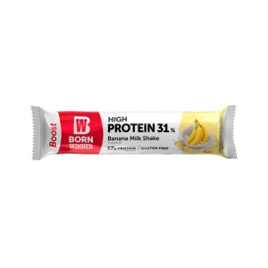 Baton proteic 31% Milk shake de banane, Boost, 55g, Born Winner